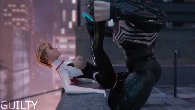 Spider-Gwen X Venom (GuiltyK)